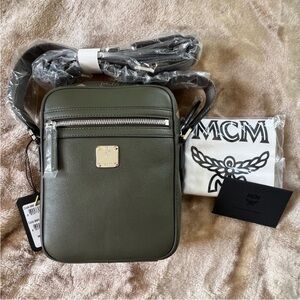 MCM Klassik Mini Sea Turtle Crossbody Bag